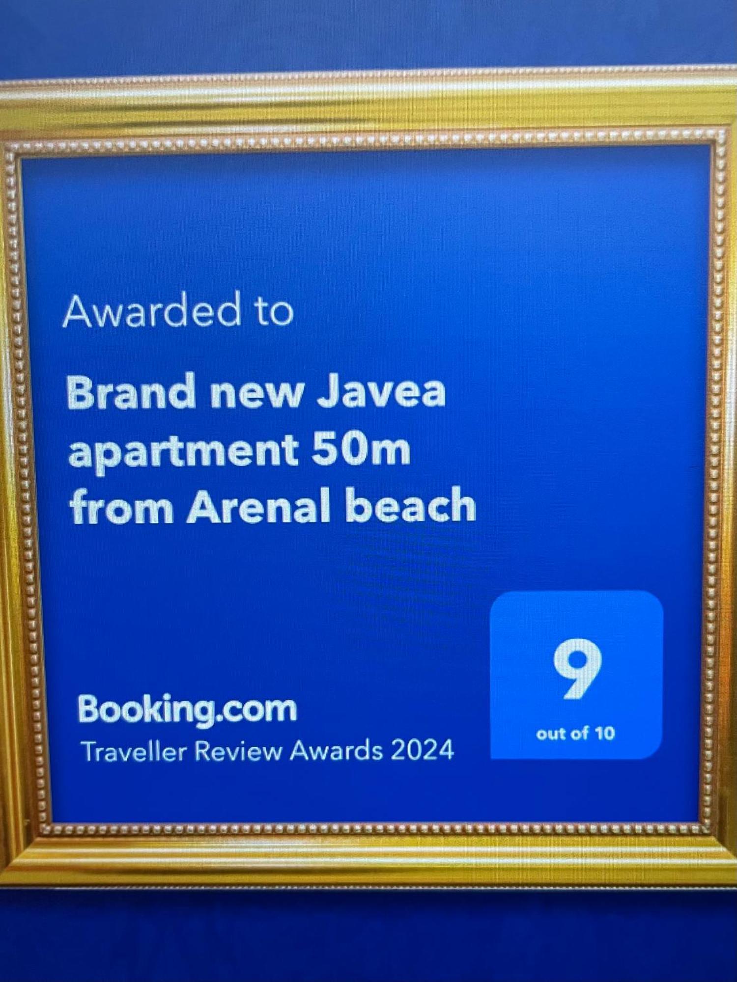 Brand New Javea Apartment 50M From Arenal Beach 外观 照片